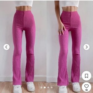 Urban Outfitters Hot Pink Trouser Pants Size Small